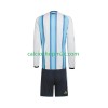 Argentina Bambino Maglia Prima World Cup 2026 Manica Lunga